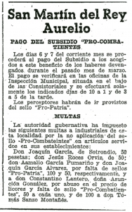 "La Nueva España", 05 de Abril de 1938